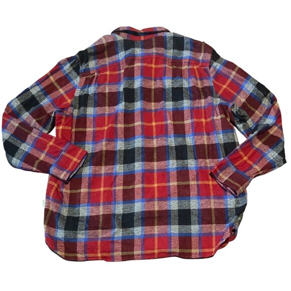 The North Face Long-Sleeve Arroyo Flannel Shirt XL Red and Blue GORP Core - Picture 6 of 6